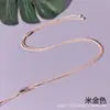 Cordão para Colar Tecido à Mão, Tira Fina Ajustável para Pingente, Pingente Unissex, Pingente de Jade, Cordão para Clavícula, Venda Direta do Fabricante