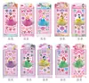 Vestido de Renda Princesa Formato Criativo Adesivo de Diamante Acrílico Desenho Animado Infantil DIY Artesanal Adesivo Decorativo de Pedra Preciosa Adesivo