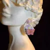 Blooming Olives Sueños Bohemios Mariposa Morada Pendientes Pendientes Joyería
