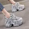 Zapatillas Dad de Plataforma para Mujer, Malla Transpirable, Moda de Verano 2026, Zapatos Casuales Versátiles, Hacen que los Pies Parezcan Más Pequeños para Personas Petitas