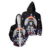Sudadera con Capucha y Cremallera 3D New Game Gorilla Tag para Adultos y Niños Estampado