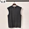 Camiseta sem mangas transfronteiriça de verão masculina na moda solta confortável colete esportivo de basquete colete de marca de moda masculina