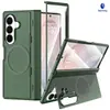 Capa de celular Samsung ZFold8 transfronteiriça, anti-queda com suporte de mola magnética, capa protetora lateral dobrável com 30% de desconto