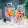 Regalos del Día del Maestro para Maestros: Flores de Jabón de Girasol y Clavel, Ramo Pequeño de Flores de Rosa, Regalo Terminado para Mamá