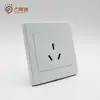 Panel de interruptor de pared tipo 86 Pinano, enchufe, interruptor doméstico oculto, un interruptor de control doble de una sola toma