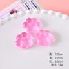 Garras de Gato Luminosas con Purpurina Resina Accesorios Pequeños Niños Hecho a Mano DIY Colgante para Funda de Teléfono Móvil Imán para Refrigerador Material de Pegamento de Crema