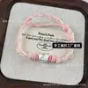 Plata de ley 999 oso fácil 3D cuerda de mano de plata red roja linda pulsera de plata de ley oso regalo para novia venta al por mayor