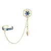 Serie Festín de Noche Espléndido: Exquisitos Accesorios Conmemorativos de Juego de Anime 2D Estilo Ins - Set de Pendientes y Clips para Orejas Waver