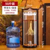 Botella de vino espumoso botella vacía botella de vino medicinal de ginseng recipiente de frasco sellado frasco de vino de vidrio grueso frasco de vino grande otro utilizable