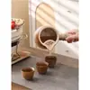 Chaleira para fogão doméstico ao ar livre fogão a carvão panela quente fogão a carvão de barro churrasqueira cerâmica panela para assar leite panela para ferver chá panela de cerâmica