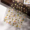 Cyansea Transfronterizos Populares Estilo Ins Frescos y Hermosos Otoño Dorado Osmanthus Estampados Pegatinas para Uñas DIY Pegatinas Decorativas para Teléfono