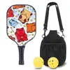 Set de Palas de Pickleball de Fibra de Vidrio Bola de Fibra de Carbono Raqueta de Squash Palas de Pickleball Fábrica Fuente
