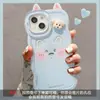 Lanyard de Muñeco Cachorro Adecuado para Funda de Teléfono Móvil Apple 17Promax Iphone15 Doble Soporte 16 Lindo 14 Modelo Nuevo