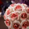 Caja de Regalo con Vela Aromática de Cerámica Hecha a Mano tipo Ramo para Dormitorio, Cumpleaños, Boda, Regalo Especial para el Hogar en Interiores, Fragancia