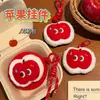 Bolsa de Armazenamento de Fone de Ouvido Cabeça de Boneca Maçã Criativa Tengyi Porta-Moedas Decorativo Feminino Brinquedo Pingente de Boneca Fofo