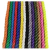 Cuerda de tendedero de mano de colores Nylon tejido Colcha Hecho a mano Decoración DIY Resistente al desgaste Trenzado Exterior para secar al sol Blanco