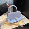 Bolso Pequeño 2025 Nuevo Primavera y Verano Simple Bolso Cuadrado Pequeño Bolso de Moda para Mujer Estilo Extranjero Hombro Bandolera para Viaje