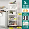 Carrinho móvel armazenamento rack piso quarto bebê multi-camada banheiro cozinha snack prateleira