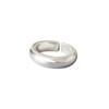 Anillo sencillo de estilo coreano, anillo liso, moda, temperamento, personalidad, combina con todo, estilo frío, anillo para dedo, joyería de mano para personas de moda.