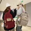 Mochila Versátil Casual Transfronteriza para Estudiantes Universitarios, de Secundaria y Preparatoria, Gran Capacidad, Mochila Sencilla, Mochila para Computadora, Moderna para Hombres y Mujeres