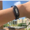 Podómetro inteligente deportivo fitness temporizador podómetro calorías km pulsera deportiva electrónica de silicona reloj núcleo