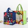 Sacola tote laminada não tecida design tridimensional sacola de compras publicitária sacola para embalagem de roupas sacola para presente pode ser projetada