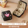 Caja de Almacenamiento de Joyería Sectionada Antioxidation Estuche Mini Portátil para Accesorios Almacenamiento para el Hogar y Viajes para Pendientes Collares Anillos