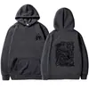 Sudadera con Capucha Estampada Natanael Cano Amor Tumbado de Talla Europea Transfronteriza con Dobladillo Acanalado Suelto