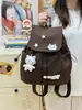 Mochila Nueva a Cuadros de Moda, Estilo Coreano a la Moda, Casual, Gran Capacidad, Bolso Escolar Fresco y Elegante