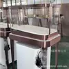 Mini Armário de Exposição de Joias Pequeno Armário de Bancada Aço Inoxidável Balcão de Joias Vidro Feito em Shopping Armário de Exposição de Vidro