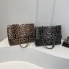 Bolso de Moda con Estampado de Leopardo para Mujer 2026 Otoño Nuevo de Moda Retro Bolso de Hombro Cruzado Estilo Elegante Simple
