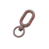 7019 # Hebilla de figura de ocho pintada de aleación de alta calidad, hebilla de calabaza, hebilla de resorte, hebilla colgante para bolsa de equipaje, accesorios de cadena para teléfono móvil al por mayor