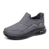 Zapatos de Algodón para Hombre Otoño Invierno Nuevos Casual Versátiles Cómodos Zapatos Deportivos Con Terciopelo Engrosados Cálidos Antideslizantes Slip-on Zapatos de Papá