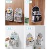 Bolsa de almacenamiento de tela para colgar en la pared, para dormitorio, puerta trasera, baño, ropa, artefactos