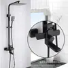 Mayorista Fabricante Cabezal de Ducha Cuadrado Caliente y Frío Ajustable Cabezal de Ducha de Techo Set Montaje en Pared Exportación Europea y Americana