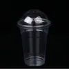 Calibre 90 12oz-375ml PET Engrosado Transparente Taza para Té de Leche taza de plástico desechable para bebidas frías taza para bebida de jugo