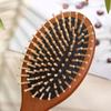 Cepillo Grande de Cojín de Aire Airbag Cepillo de Madera Masaje de Meridianos Cuero Cabelludo Antiestático Celebridad de Internet Especial para Mujeres Cabello Rizado Largo