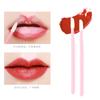 Pincel descartável para lábios, pincel para batom com revestimento aveludado, cotonete em caixa, pincel para batom com película labial, pincel para gloss labial, ferramenta de maquiagem