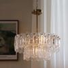 Candelabro Francés Vintage Tallado a Mano Lámpara de Cristal Xiangyun Luz Lujo Postmoderno Estilo Americano Lámparas Creativas de Sala de Estar para Dormitorio