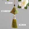 Hefeng Algodão Cânhamo Mugwort Folha Zongzi Sachet Sachet Dragon Boat Festival Zongzi Sachet Dragon Boat Festival Presente Carry-on Pingente Pequeno Fu Zongzi