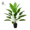 Plantas Artificiales Transfronterizas, Plantas Verdes Artificiales de Hoja Perenne, Árboles Falsos en Maceta, Esmeraldas, Plantas de Interior para el Hogar, Árboles de Fondo para Pared