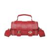 2025 Nueva Popular Color Sólido Casual Bolsa Pequeña Bolso de Mujer Correa Ancha para el Hombro Bandolera de un Solo Hombro Bolso Cuadrado Pequeño de Moda