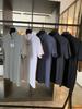 Camisa Polo Masculina de Seda Gelada com Corte a Laser Sem Costura Adesiva Fina de Verão