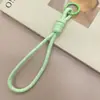 Cordão Colorido Novo para Celular Transfronteiriço, Corda Trançada Feita à Mão, Chaveiro para Capa de Celular DIY, Alça Destacável Anti-Perda para Garrafa de Água