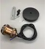 DIYE27 Portalamparas de Araña Vintage Línea Colgante Taza de Lámpara de Aluminio Colgante Línea de Cable de Tornillo Grande Portalamparas Antiguo de Edison