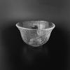 Taza de té estilo japonés con textura martillada, taza maestra, vidrio, taza de té para el hogar, taza para café de preparación manual, cuenco de té, juego de té Kung Fu