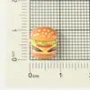 Accesorios para uñas de oso hamburguesa populares transfronterizos, pequeños accesorios de resina, pinzas para el cabello, joyería, accesorios para manualidades al por mayor
