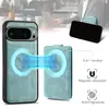 Adecuado para Google 9Proxl Hebilla Magnética Desmontable Estilo Tarjetero Funda Trasera para Teléfono con Ranura para Tarjeta Pixel9A/Pixel8