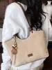 Bolsa Xiaomi Estilosa de Grande Capacidade com Estampa de Leopardo Feminina 2026 Outono Nova Retrô Simples Bolsa de Ombro de Mão Bolsa Tote para o Dia a Dia