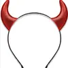 Directo de fábrica Amazon explosiones cuerno diadema fino oro rosa hebilla de cuerno para la cabeza diadema de diablo de Halloween